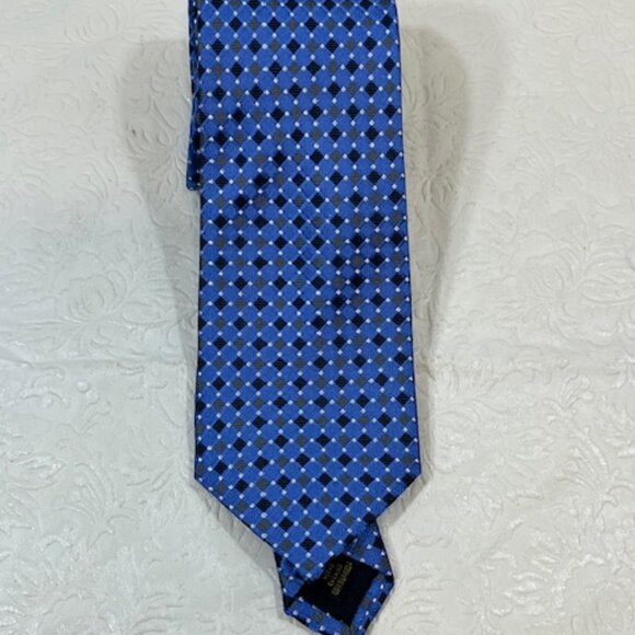 Donald J Trump Signature Collection Silk Necktie Blue NEW - Picture 3 of 6